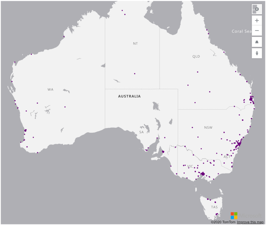 Australia Geolocations Addresses for Power BI Tableau QlikView Qlik Sense Australia Geolocations Addresses for Power BI Tableau QlikView Qlik Sense