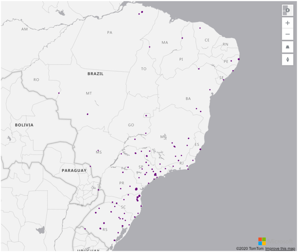 Brazil Geolocations Addresses for Power BI Tableau QlikView Qlik Sense Brazil Geolocations Addresses for Power BI Tableau QlikView Qlik Sense