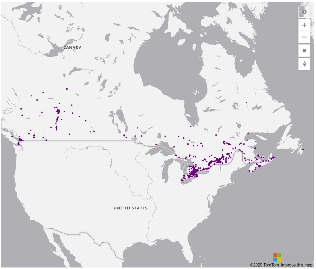 Canada Geolocations Addresses for Power BI Tableau QlikView Qlik Sense Canada Geolocations Addresses for Power BI Tableau QlikView Qlik Sense