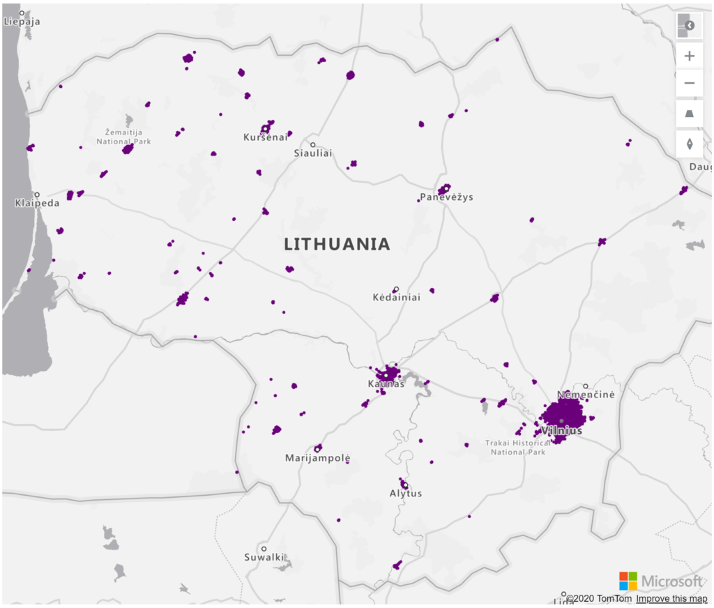 Lithuania Geolocations Addresses for Power BI Tableau QlikView Qlik Sense Lithuania Geolocations Addresses for Power BI Tableau QlikView Qlik Sense