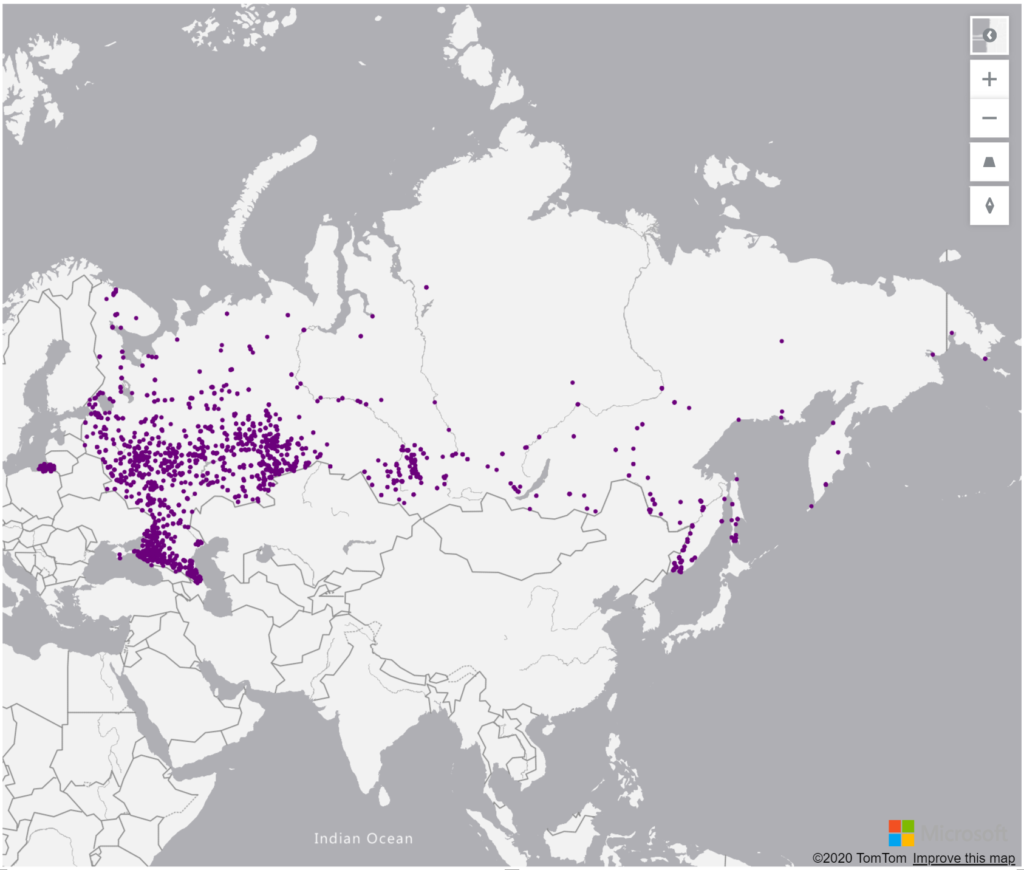 Russia Geolocations Addresses for Power BI Tableau QlikView Qlik Sense Russia Geolocations Addresses for Power BI Tableau QlikView Qlik Sense